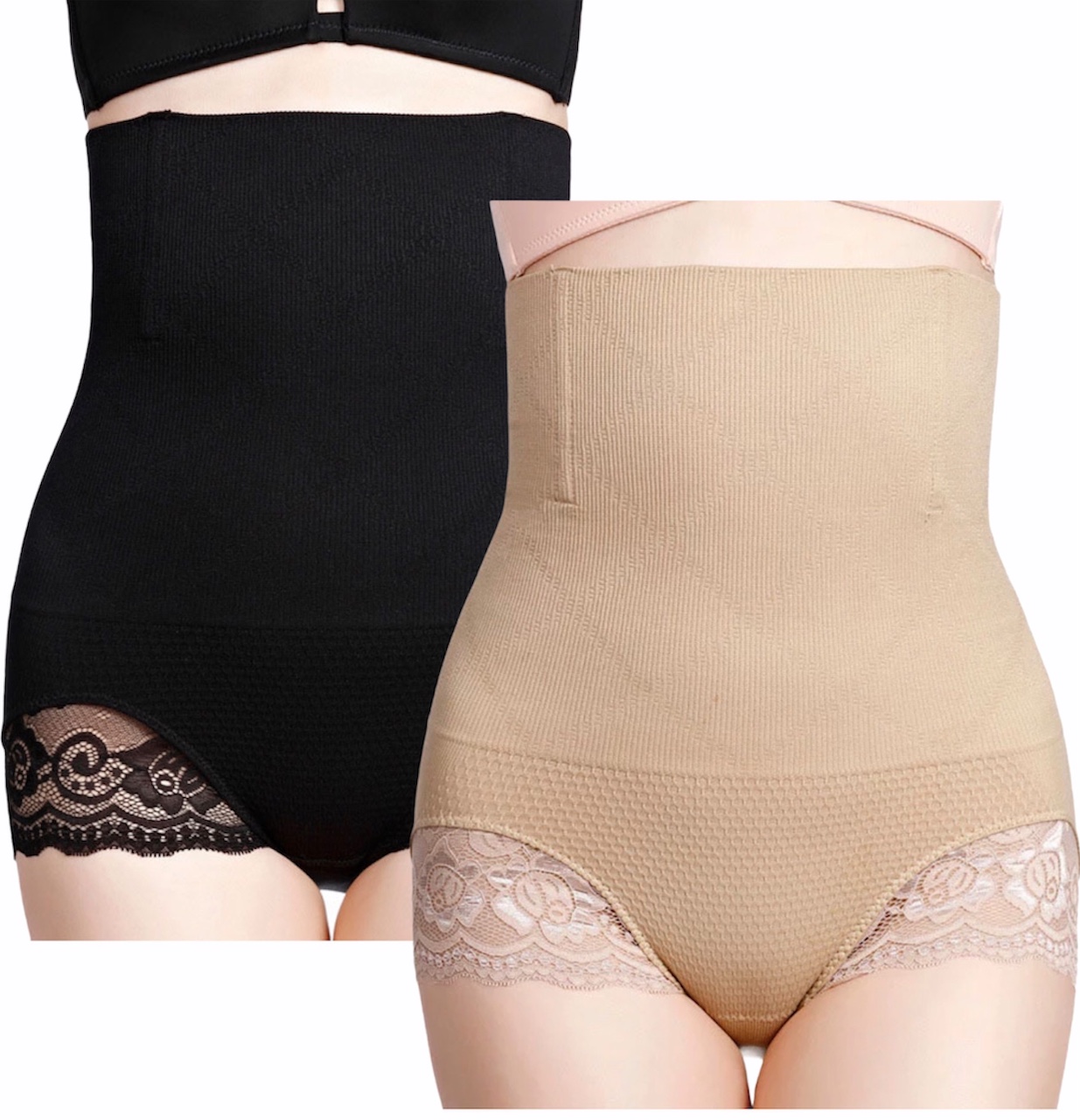 Misthin Lace Corset Control Slim Panties Sexy Lingerie Body Woman Shaping  Underwear Elastic Breathable Mid Waist New Shapewear